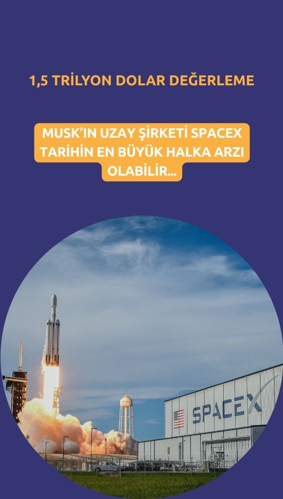 SpaceX dev halka arz için hazırlanıyor: Tarihin en büyüğü olabilir
