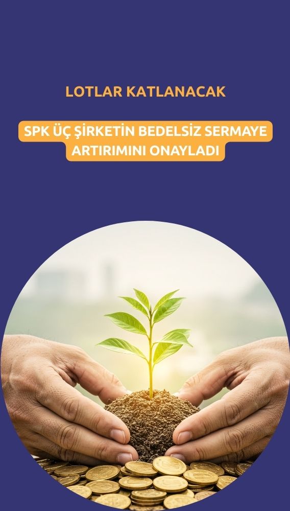 Lotlar katlanacak: SPK 3 şirketin bedelsiz sermaye artırımını onayladı