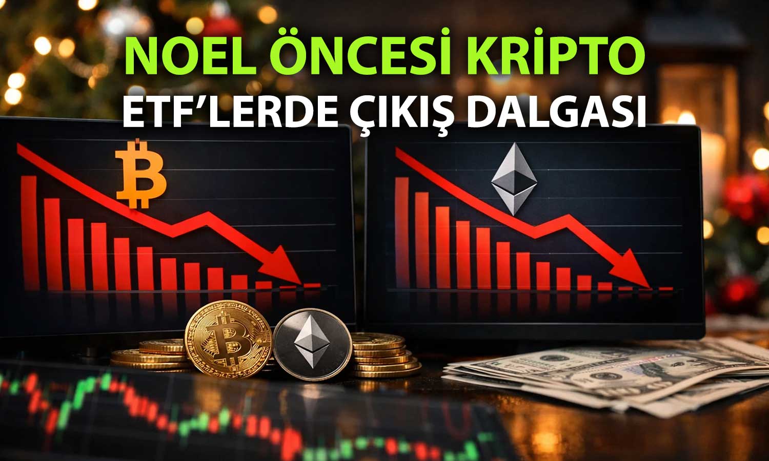 Tatil modu kriptoyu vurdu: Spot ETF’lerde sert para çıkışı