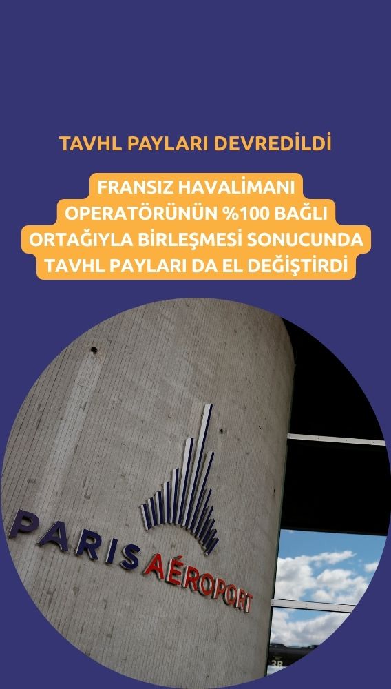 TAVHL için pay devri açıklaması: Fransız hissedar KAP'a bildirdi