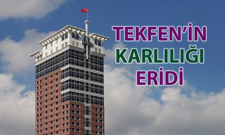 Tekfen Holding’den 3,3 milyar TL zarar: Gelirler sert düştü