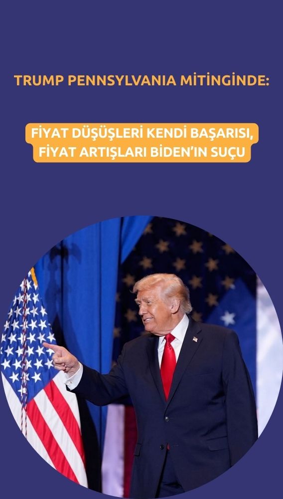 Trump: Ekonomi sağlam, fiyatları düşürmek önceliğim