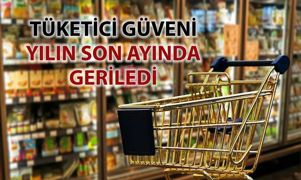Tüketici güveni Aralık’ta gerilemesini sürdürdü