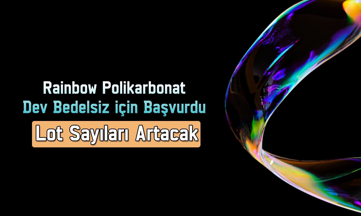 Yüzde 1900 bedelsiz için başvuru yapıldı: 100 lot 2000’e çıkacak