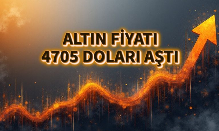 Altın ons fiyatı 4705 doları aşarak rekor tazeledi