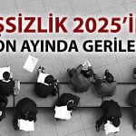 Aralık verileri açıklandı: İşsizlikte belirgin düşüş