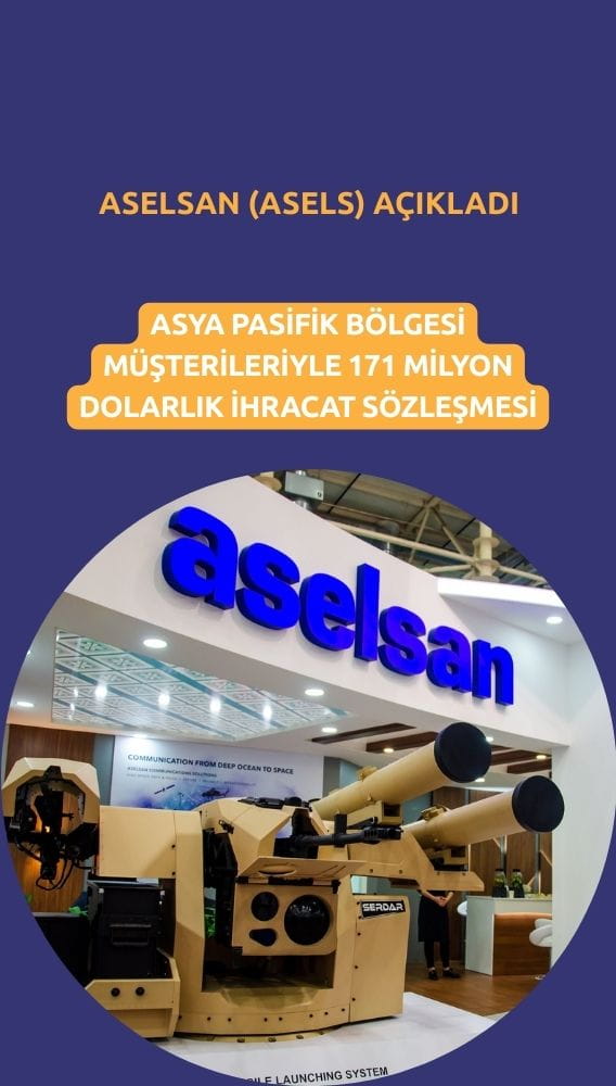 Aselsan'dan (ASELS) 171 milyon dolarlık ihracat sözleşmesi