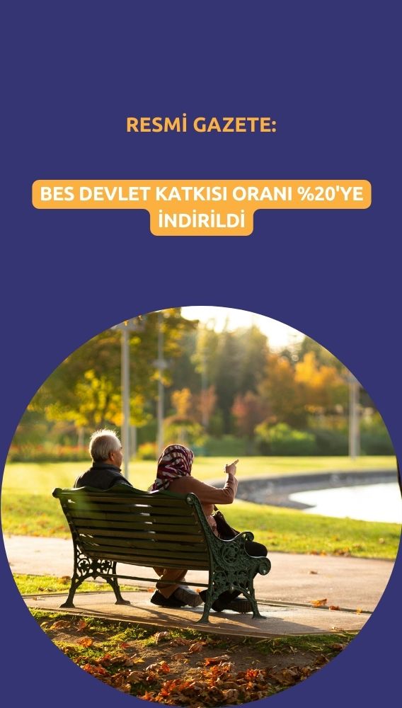 Resmi Gazete: BES devlet katkısı oranı yüzde 20'ye indirildi