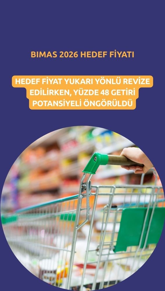 BIMAS 2026 hedef fiyatı yükseldi: Yüzde 48 potansiyel