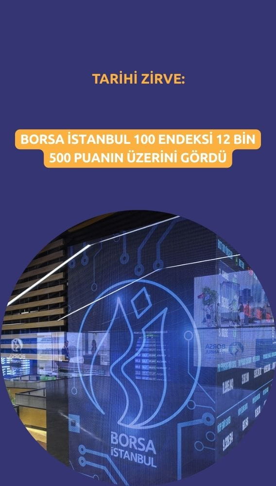 Borsa güne hızlı başladı: Zirve 12 bin 540 puanın üstünde