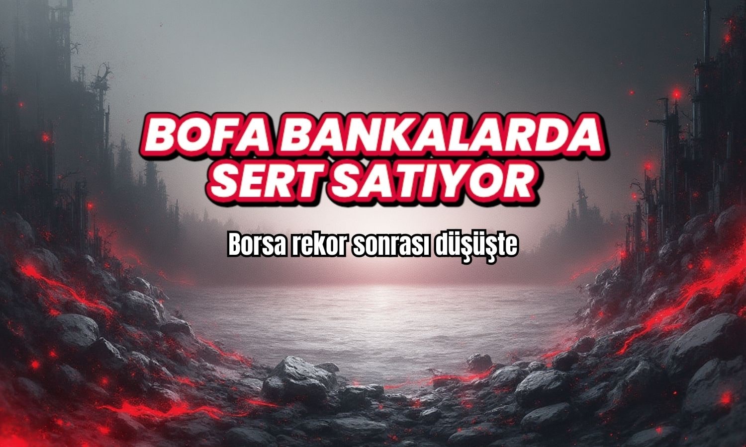 Borsa zirveden gerilerken, BofA bankalarda sert satış yapıyor