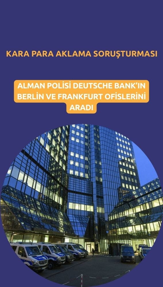 Deutsche Bank'a kara para soruşturması: Alman polisi arama yaptı