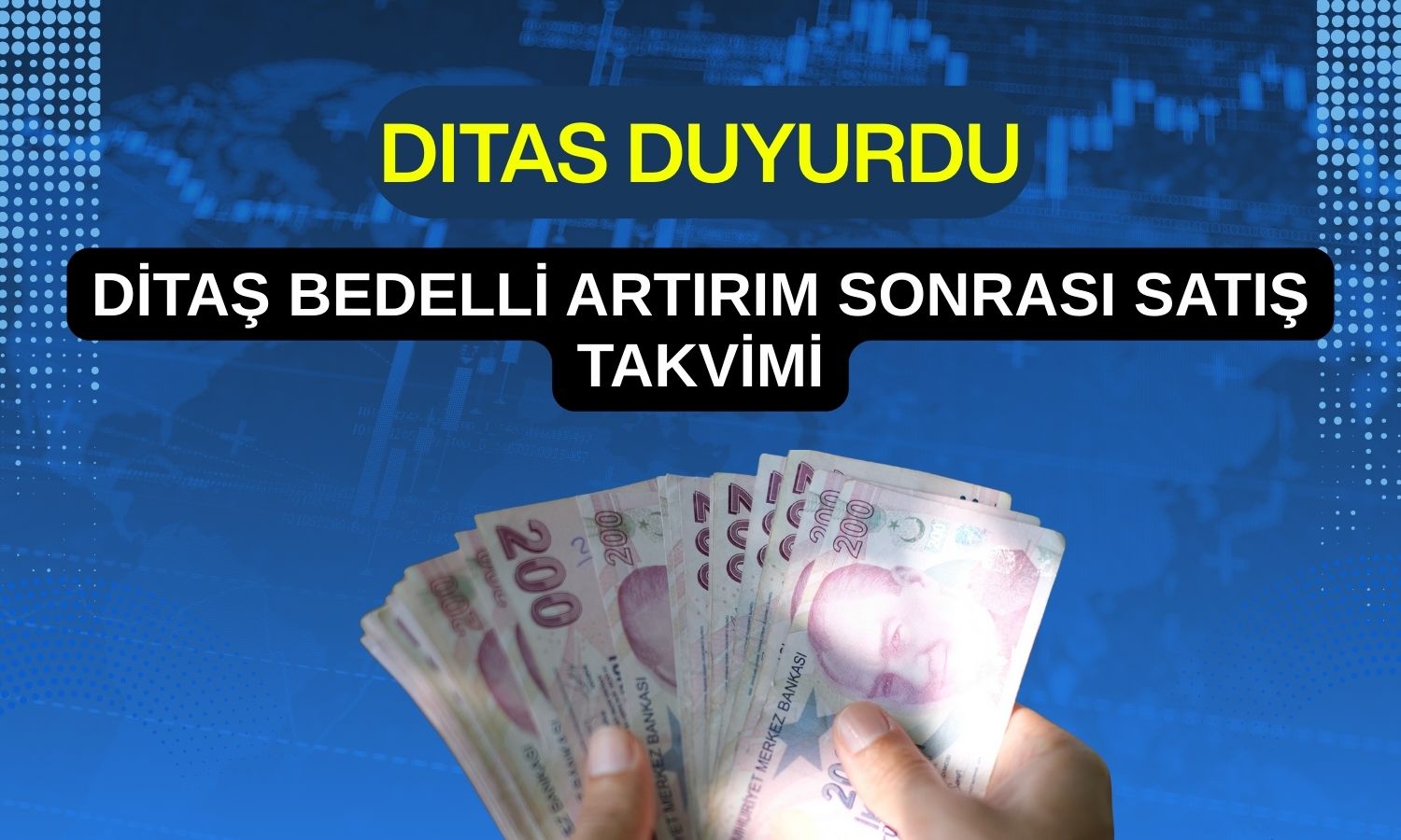 DITAS kalan payları Birincil Piyasa’da satacak