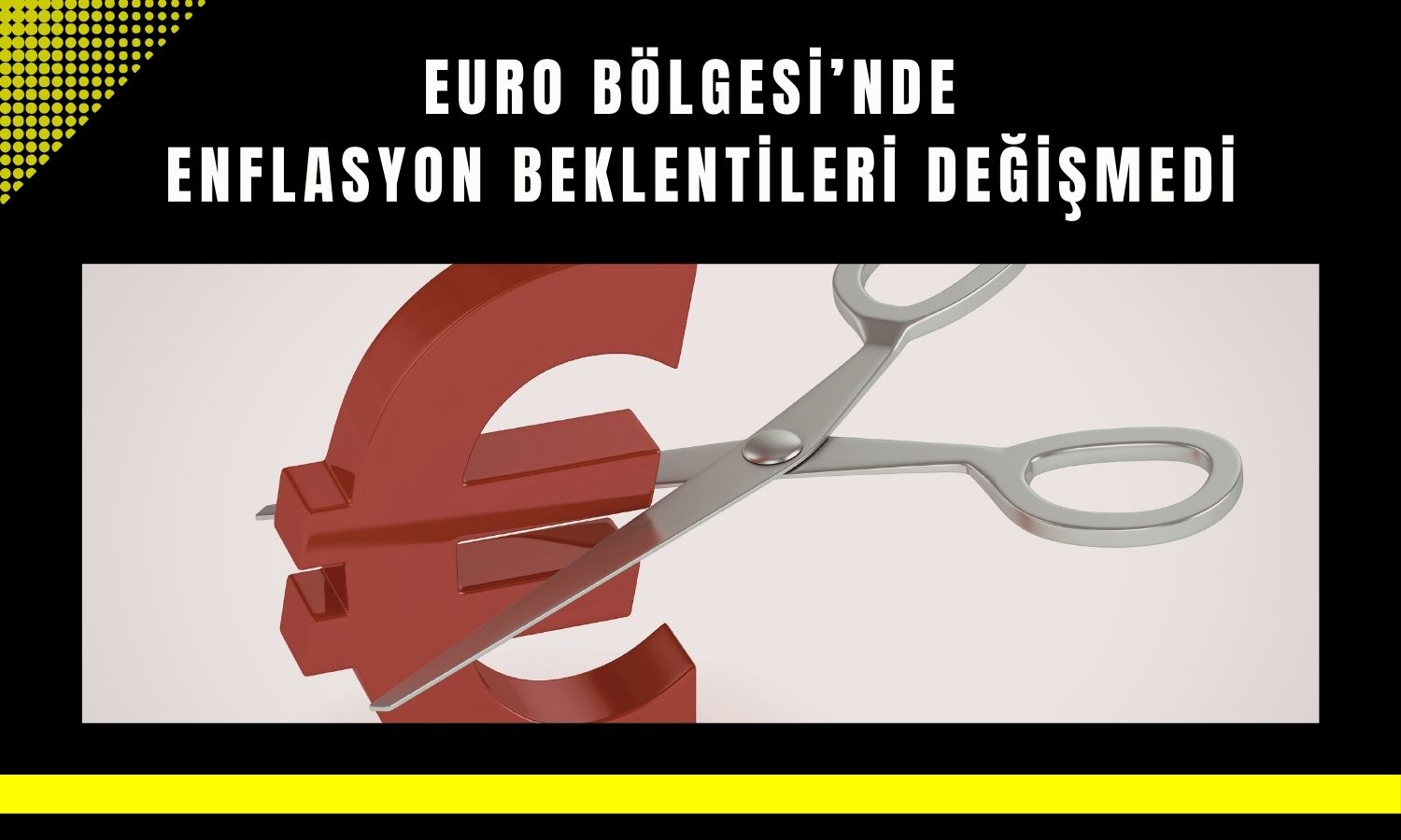 ECB: Tüketiciler enflasyonda istikrar bekliyor