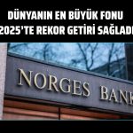 Egemen varlık fonu tarihin en yüksek getirisini elde etti