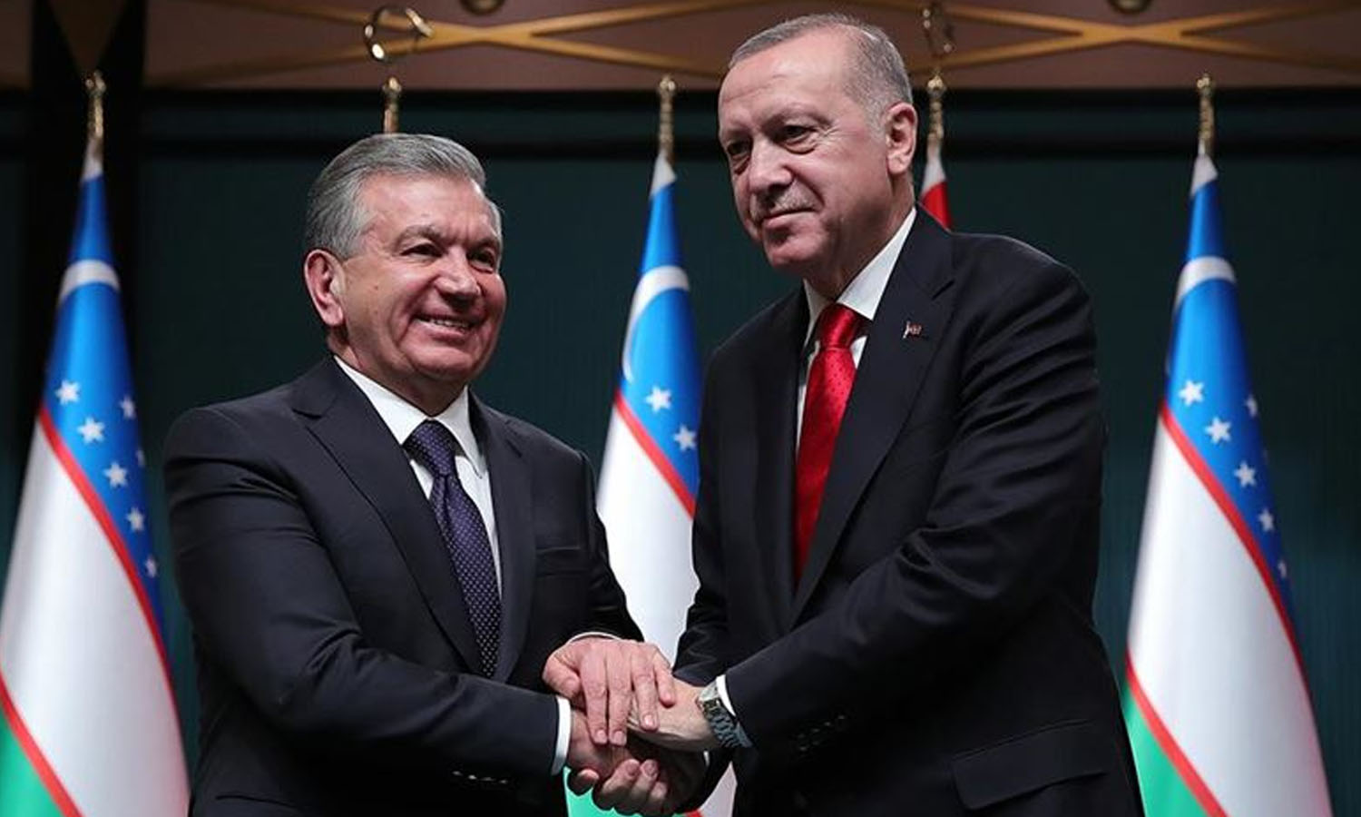 Erdoğan: Özbekistan ile ticaret hedefimize ulaşacağız