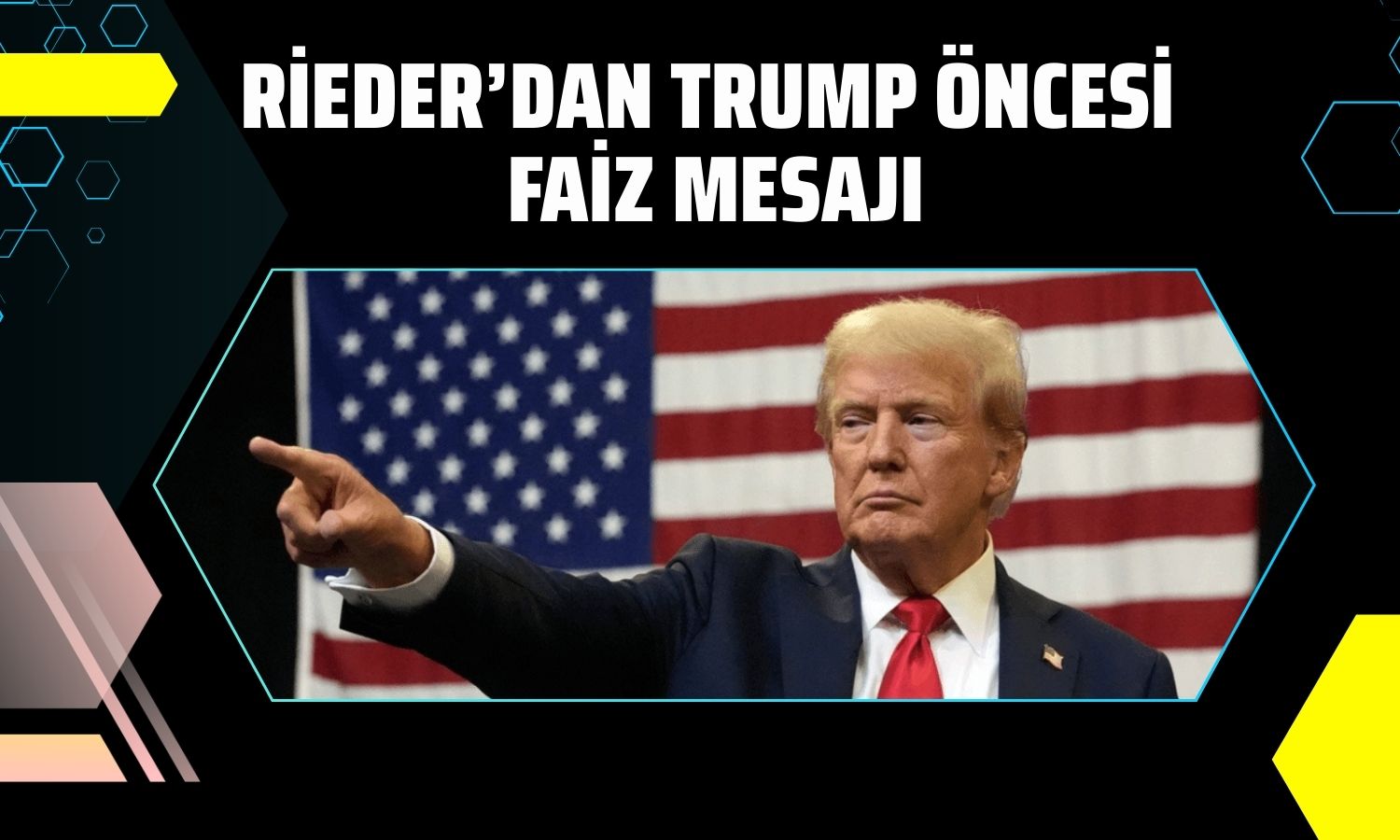 FED başkan adayı Rieder: Faiz yüzde 3’e indirilmeli