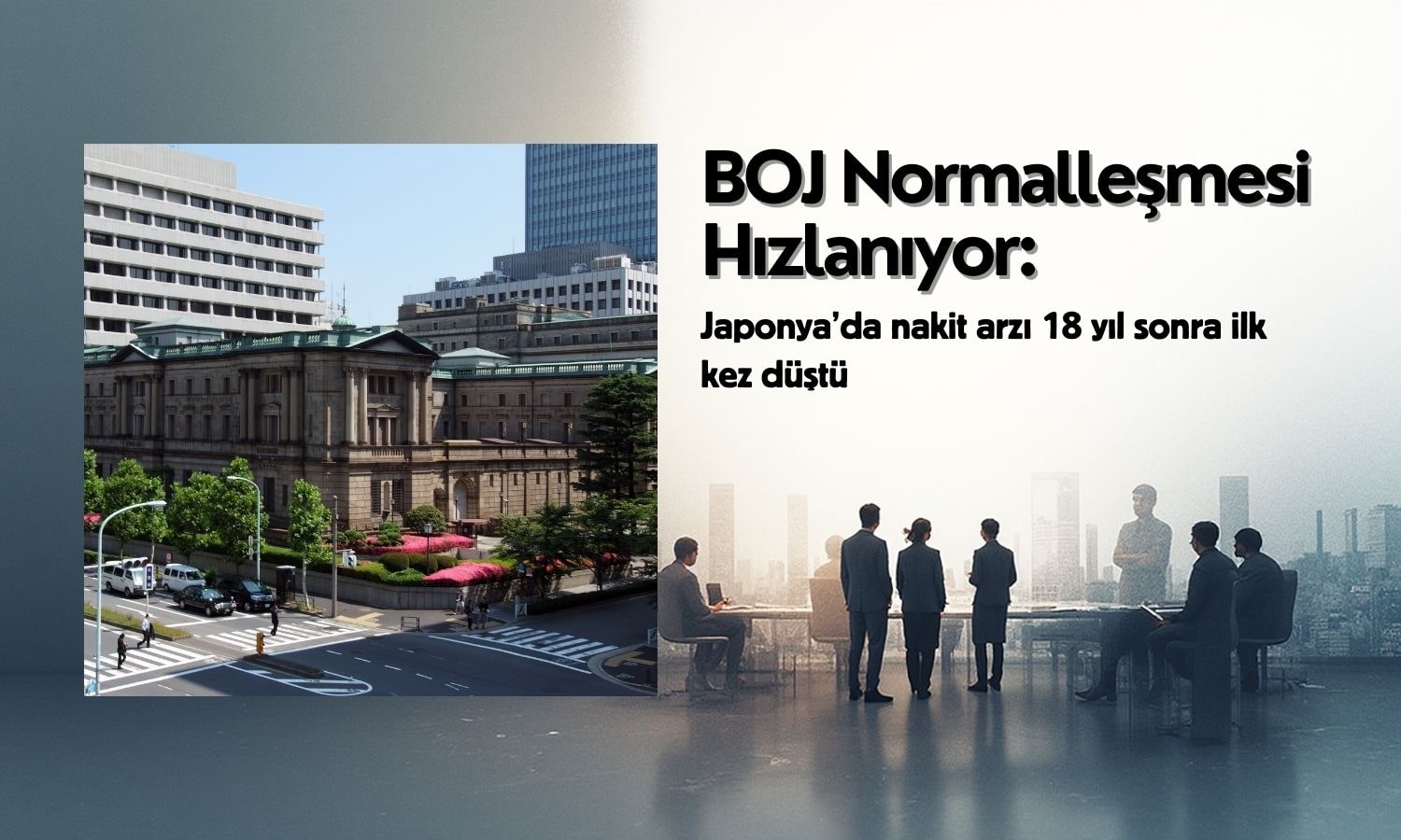 Japonya'da nakit arzı 18 yıl sonra ilk kez düştü