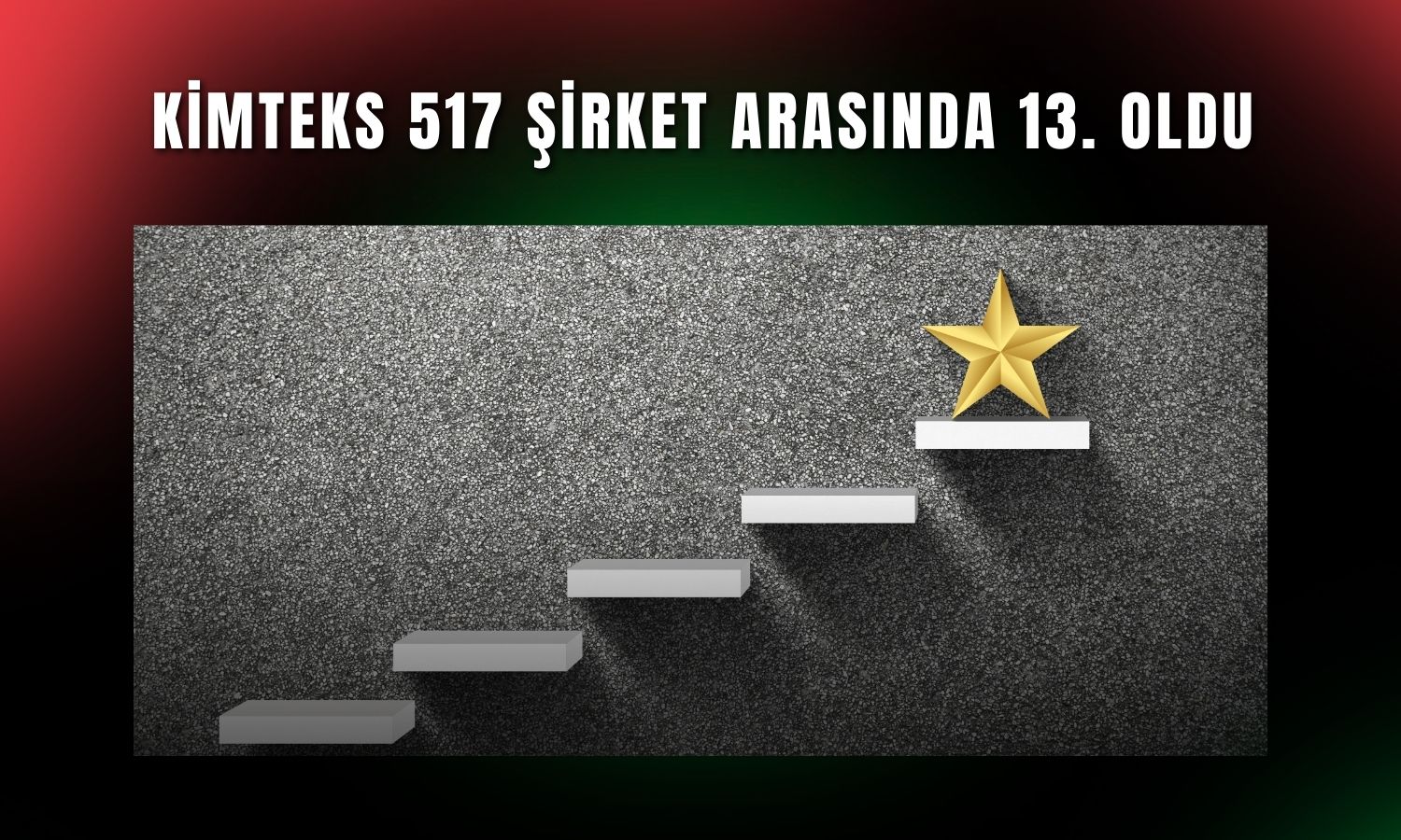 Kimteks Poliüretan’dan ESG başarısı: 13. sırada yer aldı