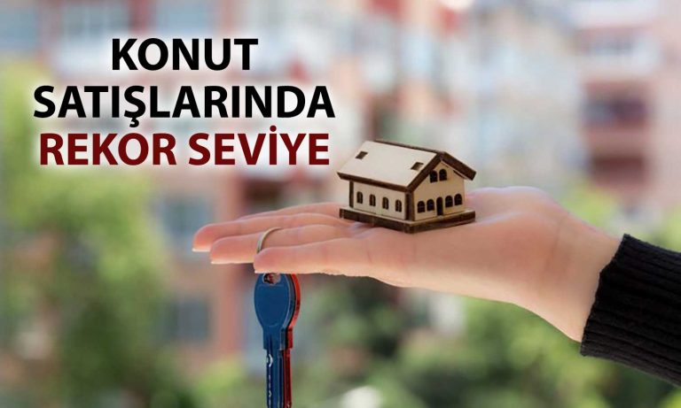 Konut satışları 2025'te tüm zamanların en yükseğine ulaştı