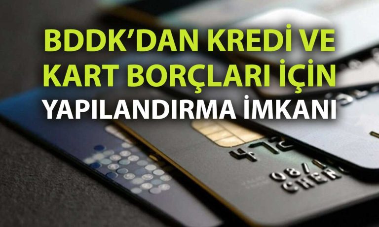 Kredi kartı ve ihtiyaç kredilerinde yeni dönem: 48 aya kadar yapılandırma