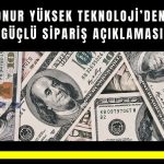 ONRYT’nin 2025 sipariş hacmi 44,4 milyon dolara ulaştı