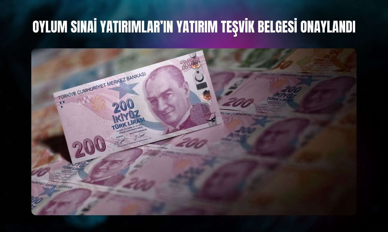 Oylum’a 42,1 milyon TL’lik yatırım teşviki