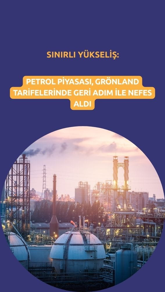 Petrolde sınırlı yükseliş: Trump'ın geri adımı fiyatları destekledi