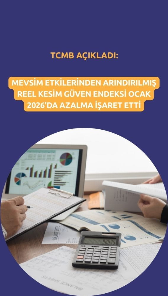 Reel kesim güveni yeni yıla düşüşle giriş yaptı