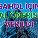 SAHOL’de teknik görünüm güçleniyor: Hissede yükseliş beklentisi