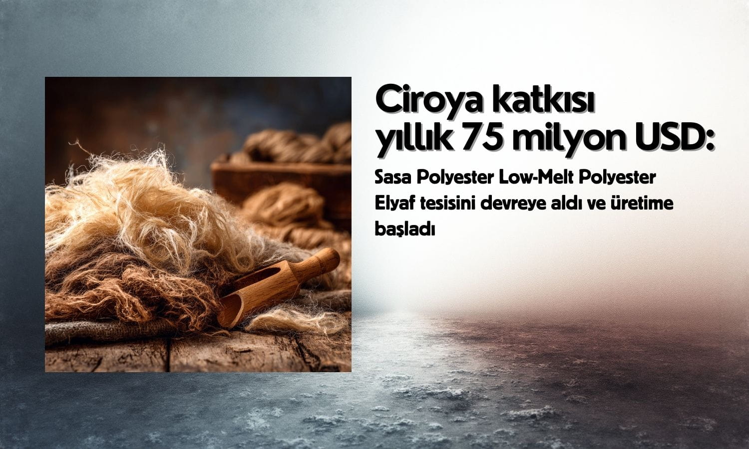 SASA’nın yeni tesisi üretime başladı: Ciroya dev katkı bekleniyor