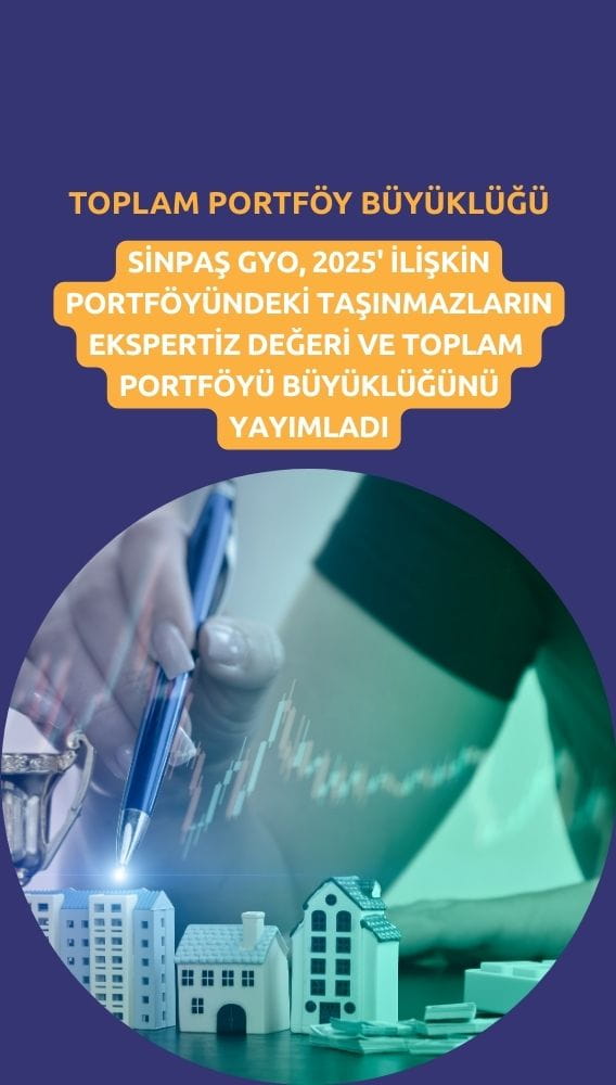 Sinpaş GYO (SNGYO) 2025 toplam portföy büyüklüğünü açıkladı
