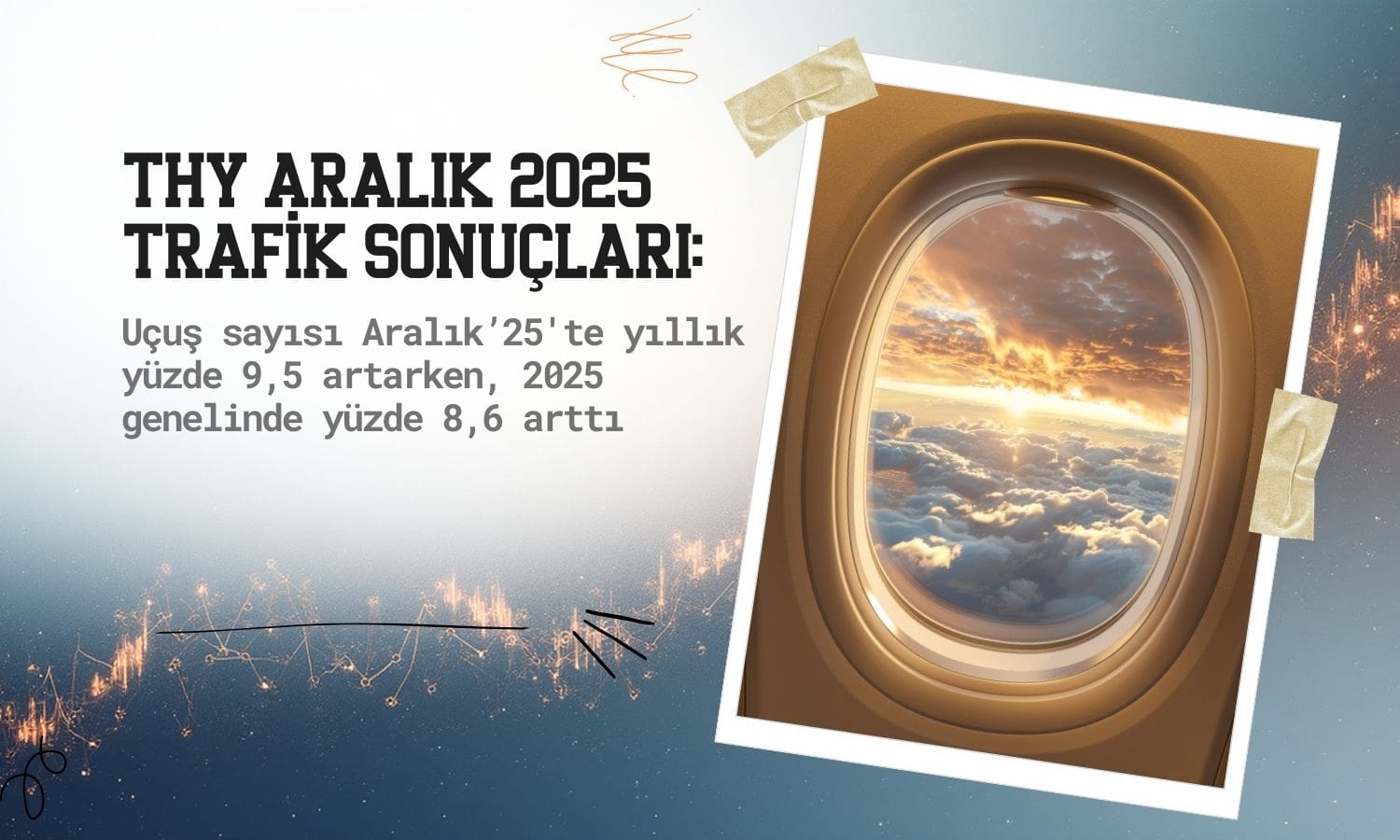 THY Aralık 2025 trafik sonuçları: Uçuş sayısı yüzde 9,5 arttı