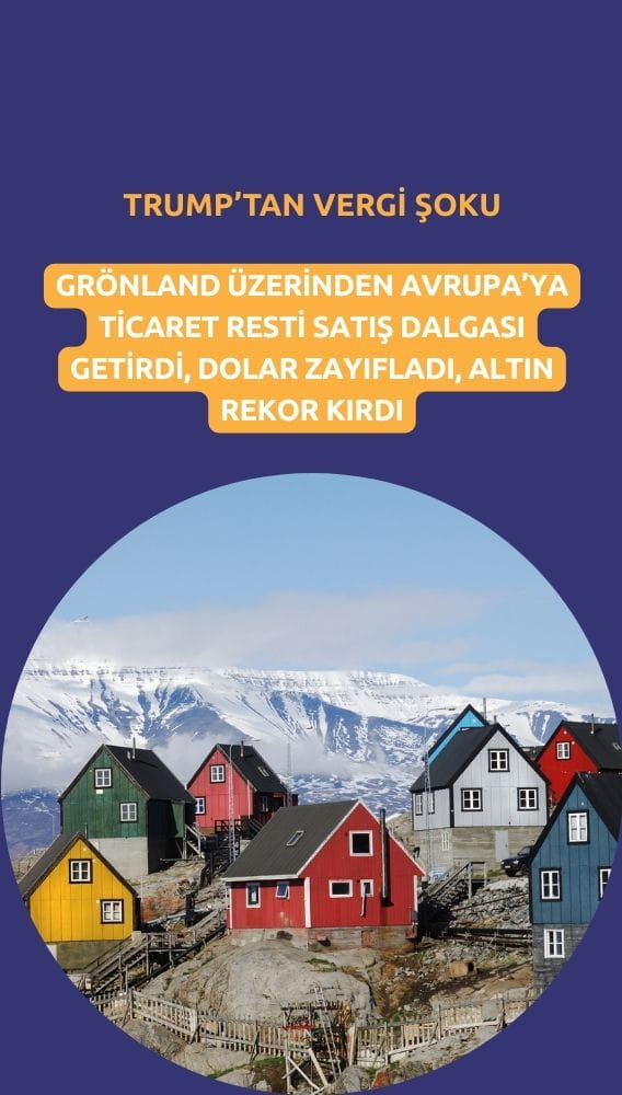 Trump'tan Avrupa'ya Grönland şoku piyasaları sarstı, dolar zayıfladı