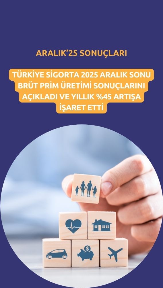 Türkiye Sigorta (TURSG) Aralık'25 brüt prim üretimi açıklandı