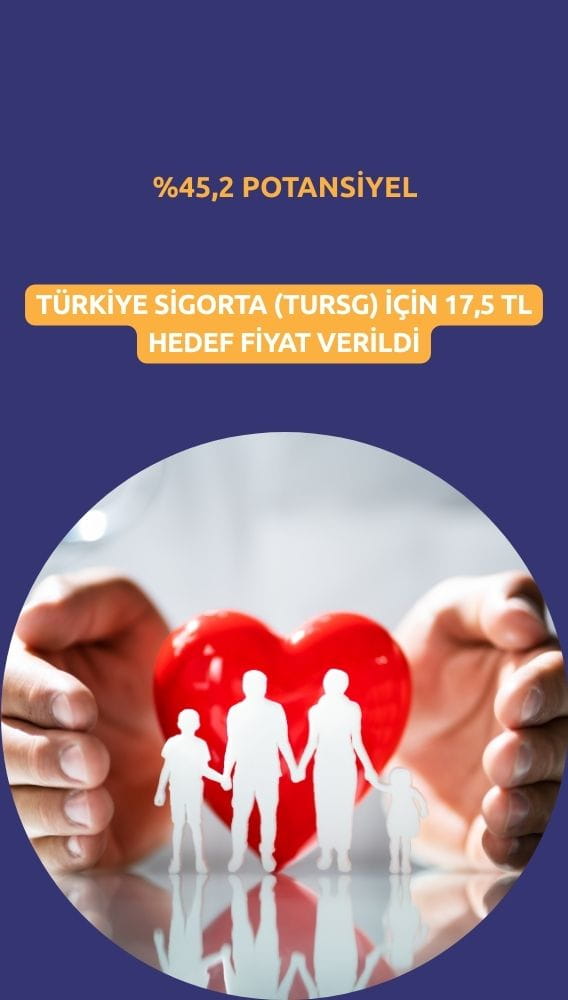 Türkiye Sigorta (TURSG) 17,5 TL hedef fiyatla kapsama alındı