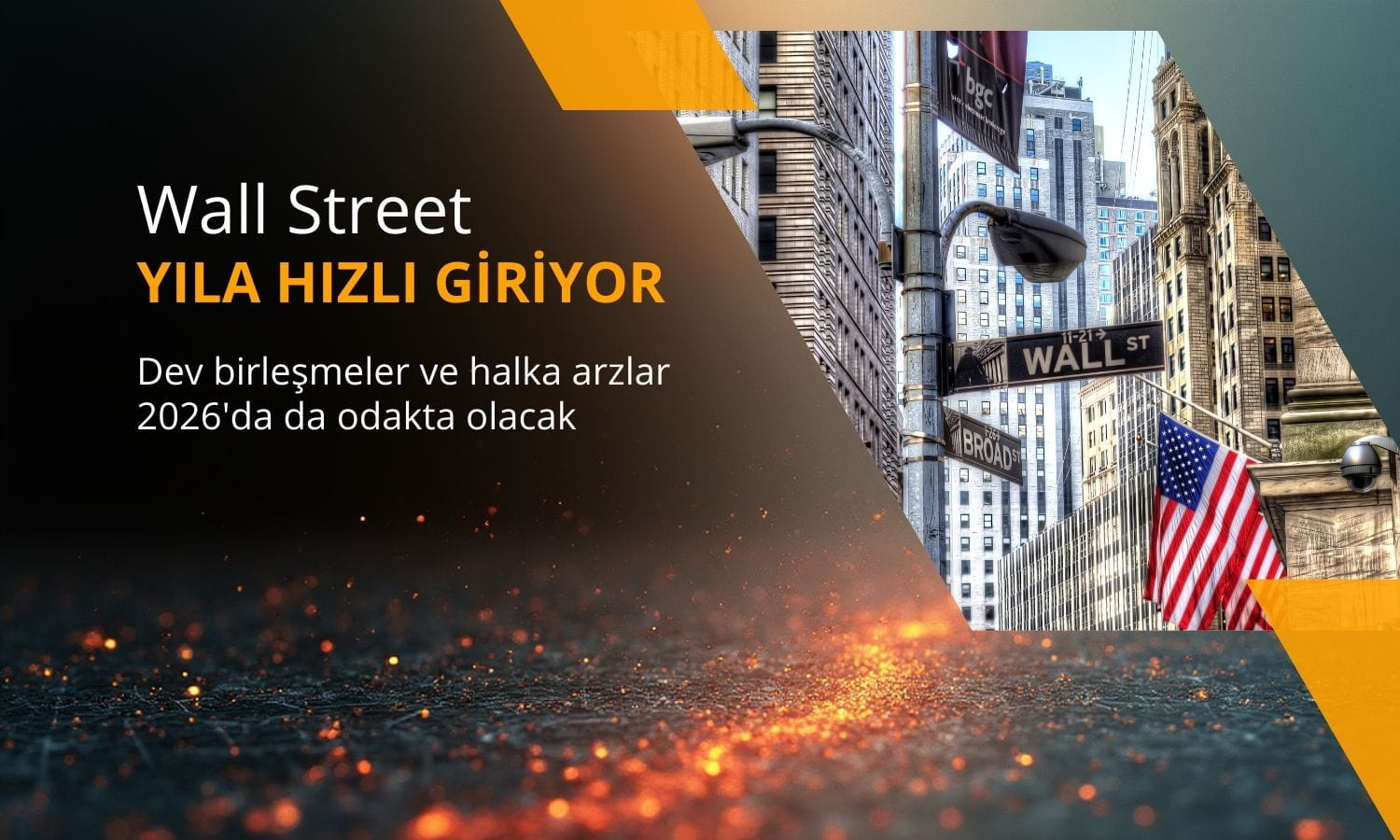 Wall Street yıla hızlı giriyor: Dev birleşme ve halka arzlar izlenecek