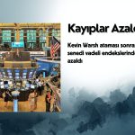 Warsh ataması sonrası vadeli endekslerde kayıplar azaldı
