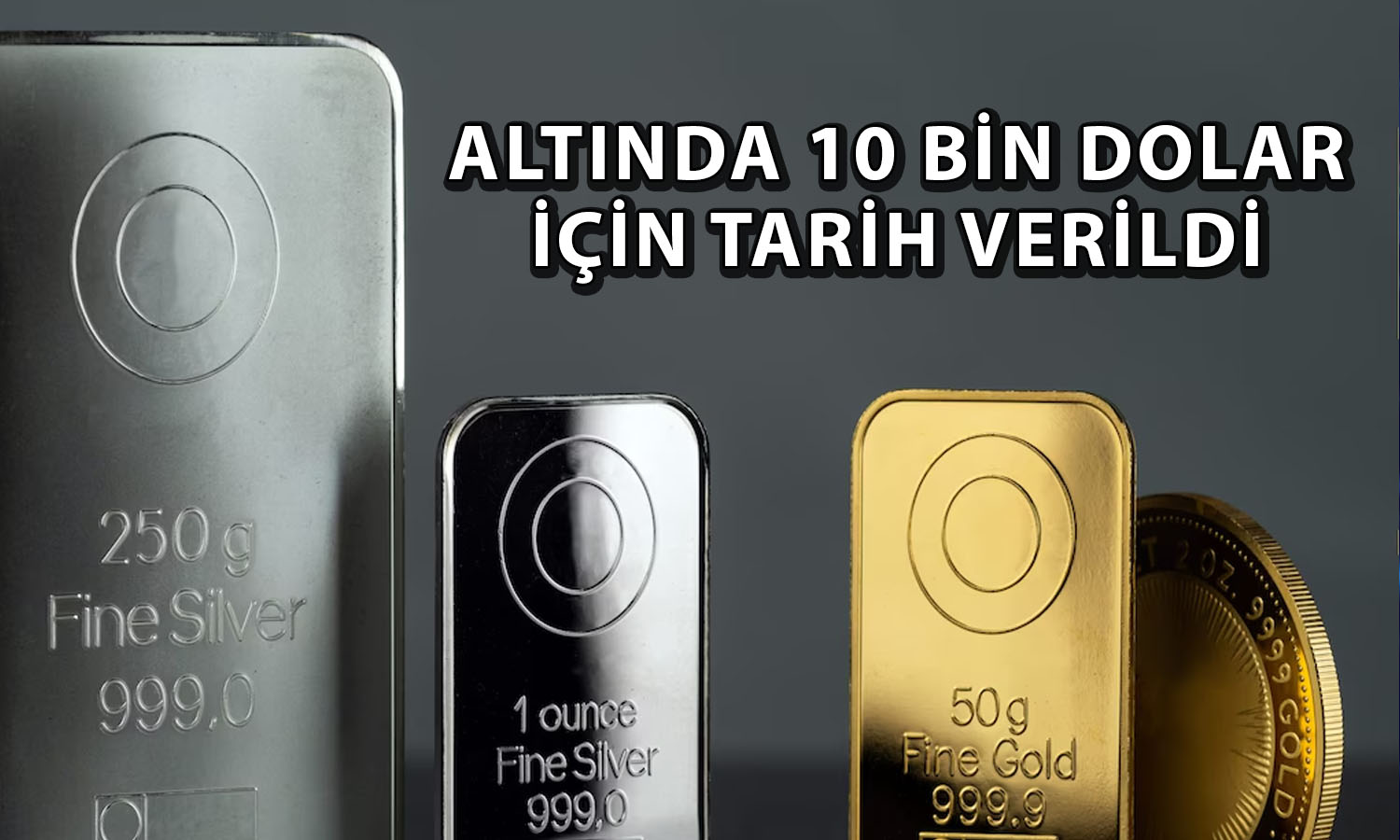Yardeni rekor tazeleyen altın için 10 bin dolara işaret etti