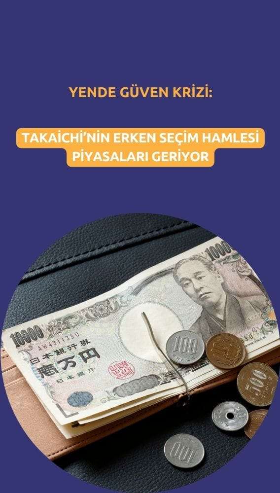 Yende güven krizi: Takaichi'nin erken seçim hamlesi piyasaları geriyor