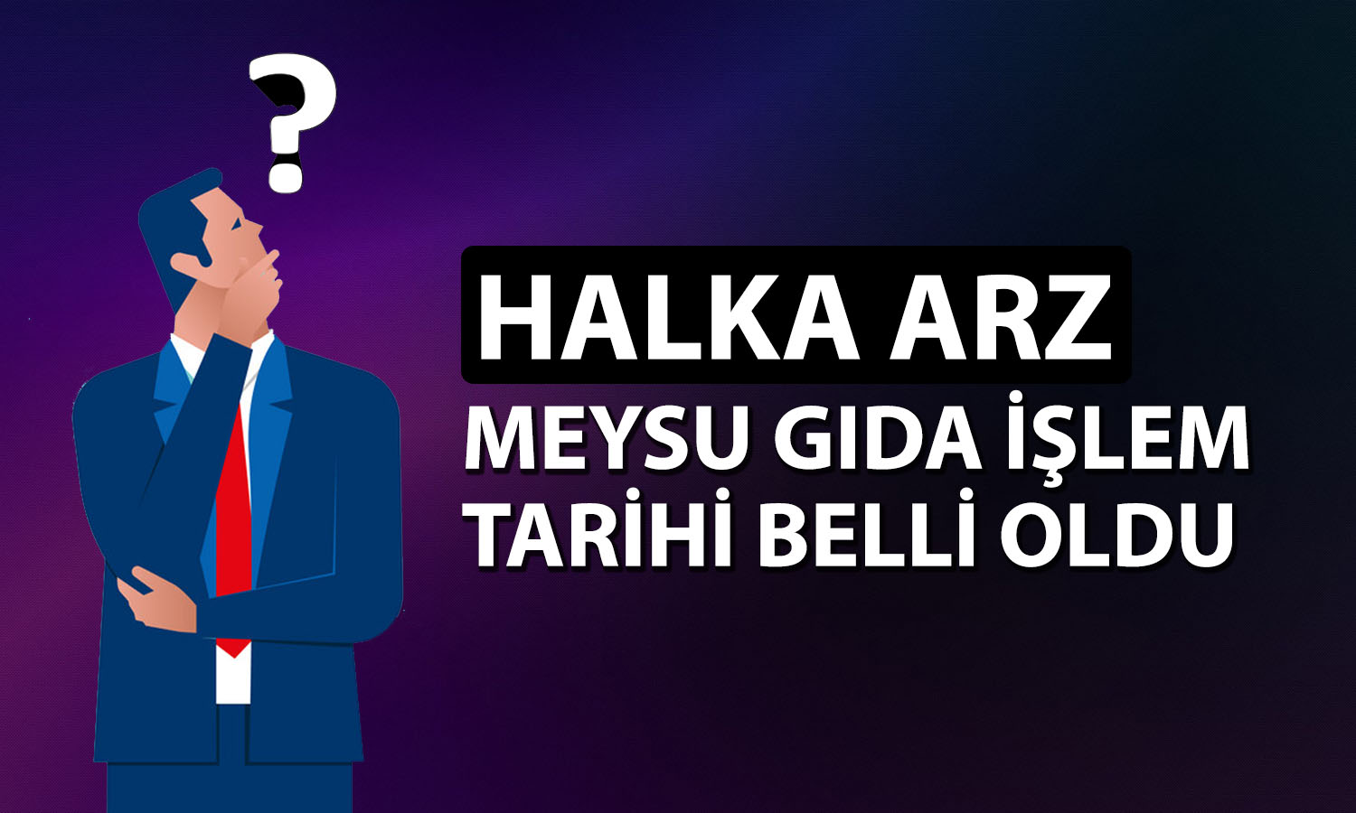 Yeni halka arz Meysu Gıda için işlem tarihi açıklandı
