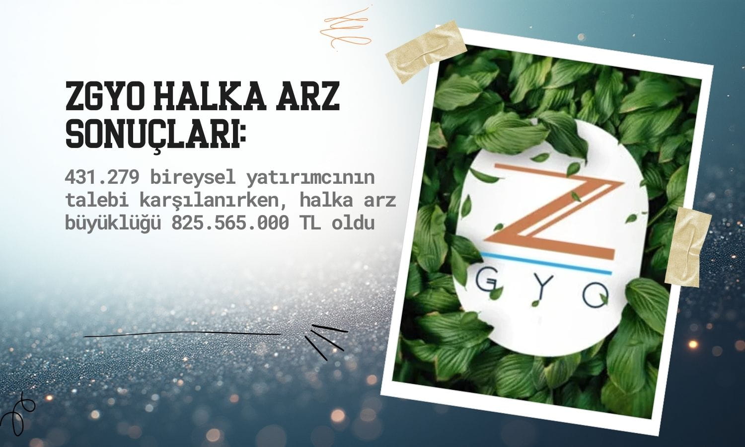 ZGYO halka arz sonuçları: Bireysel talep 440 binin üzerinde