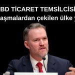 ABD: Hiçbir ülke tarife anlaşmasından çekilmiyor
