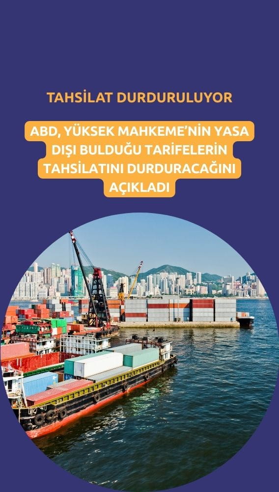 ABD mahkemenin yasa dışı bulduğu tarifelerin tahsilatını durduruyor