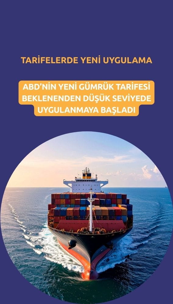ABD ithalat ürünlerine yeni tarifeyi yüzde 10 olarak devreye aldı