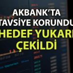 Akbank’ta güçlü kar sonrası hedef fiyat yükseldi