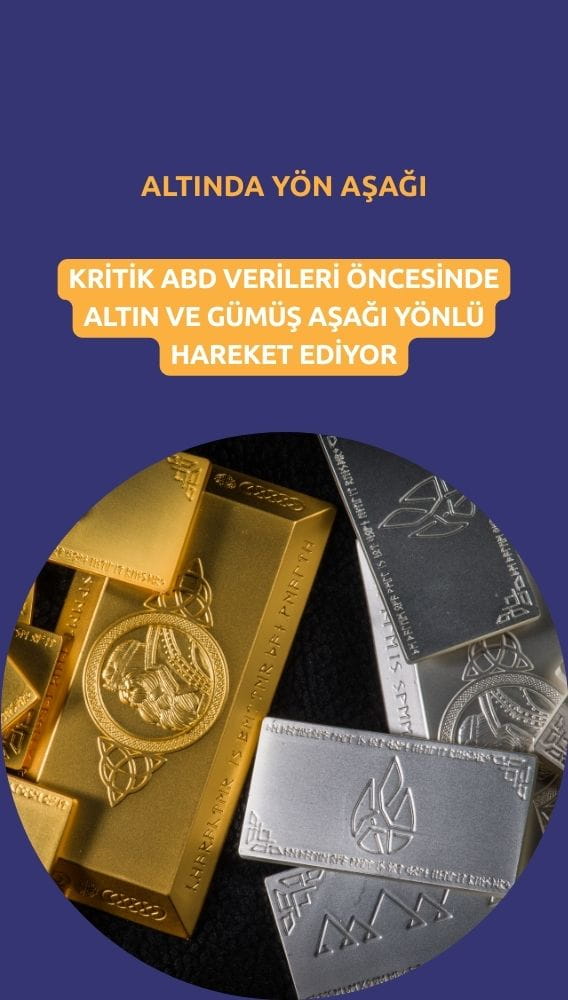 Altın fiyatları kritik ABD verileri öncesi geriliyor