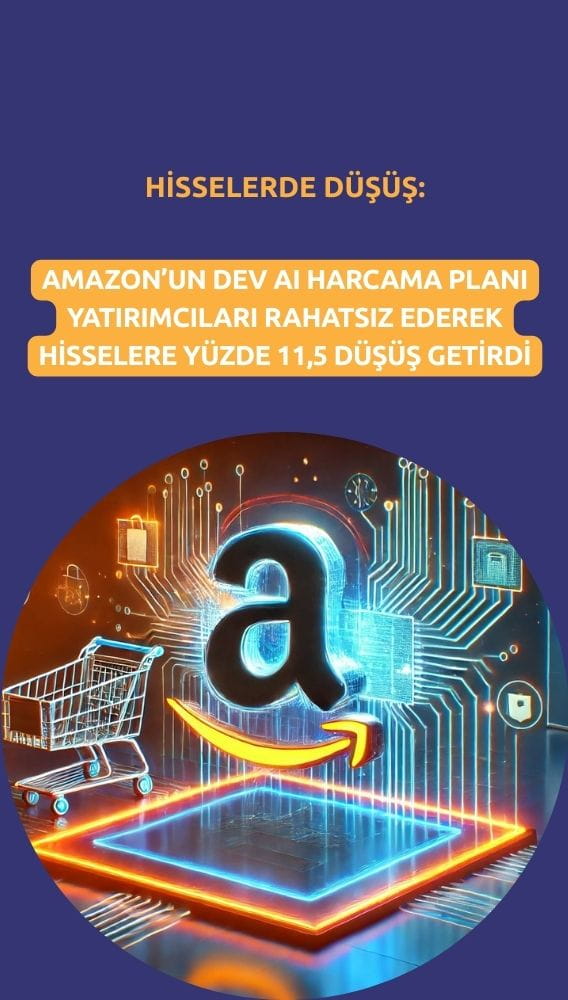 Amazon'un AI harcama planı hisseleri düşürdü