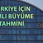 BBVA: Türkiye’de 2025 yılı büyümesi beklentinin altında kalabilir