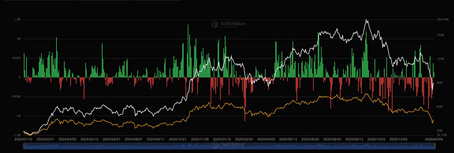 Bitcoin ETF akışları